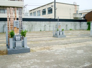 新墓地の様子